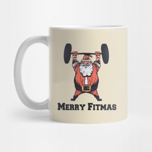 Santa Merry Fitmas Mug